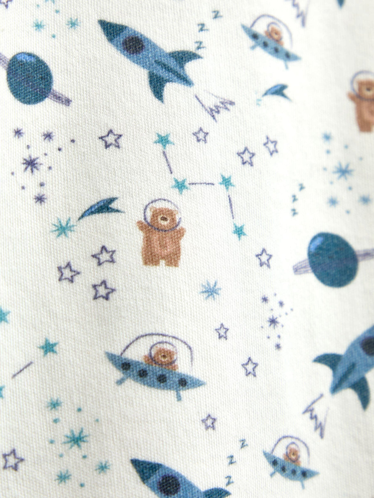 JoJo Maman Bébé Blue Bear 2-Pack Jersey Pyjamas - image 12