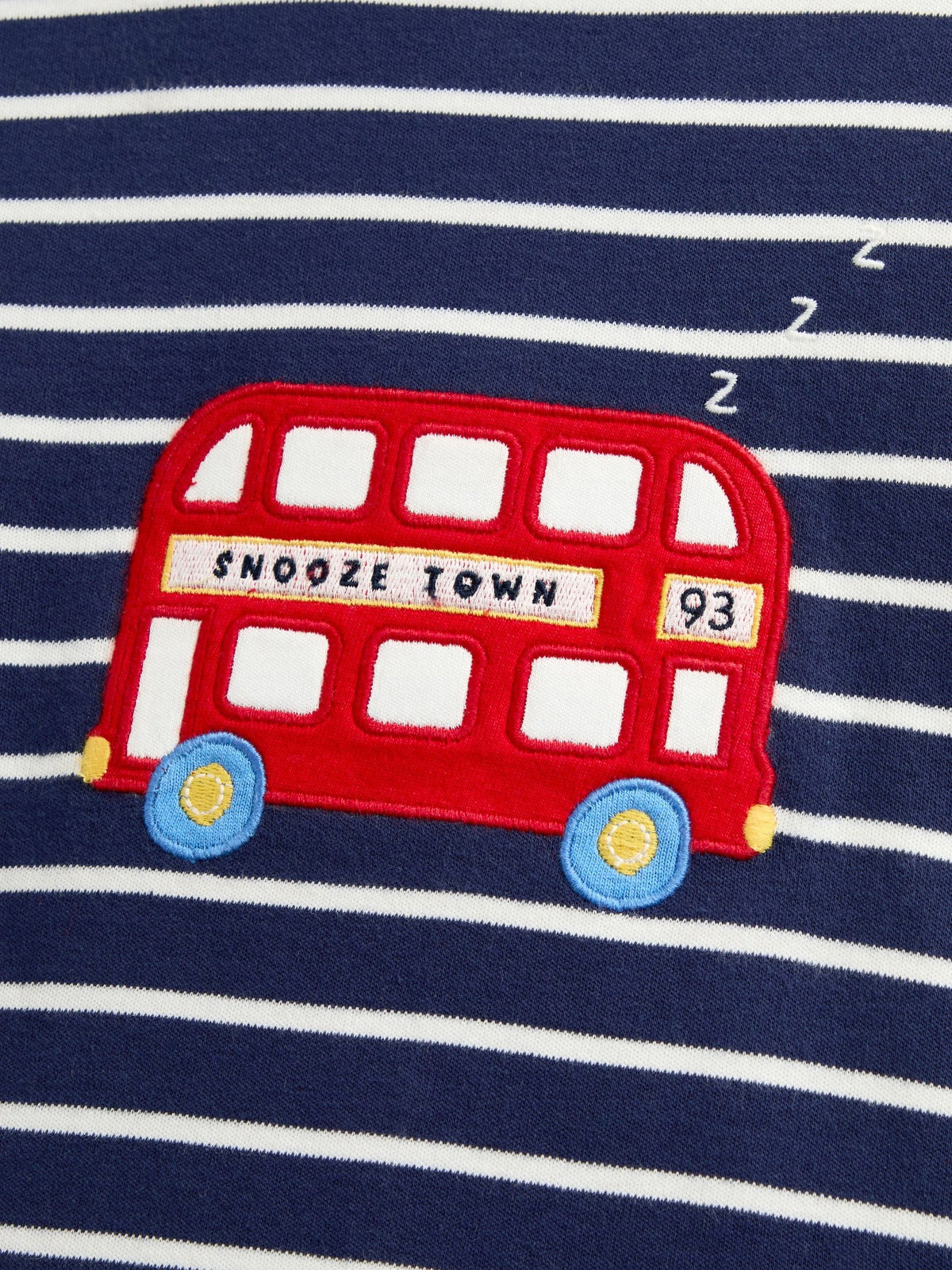JoJo Maman Bébé Navy Blue London 2-Pack Jersey Pyjamas - image 10