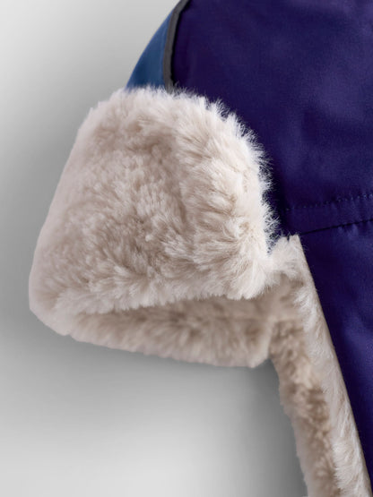 JoJo Maman Bébé Navy Cosy Trapper Hat - image 5