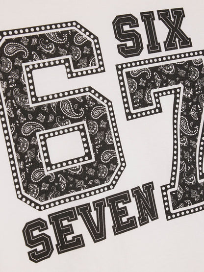 Dsiney Kidz - River Island White 67 Bandana T-Shirt image 3