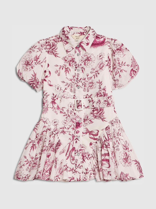 Dsiney Kidz - River Island White Floral Print Prom Dress image 1