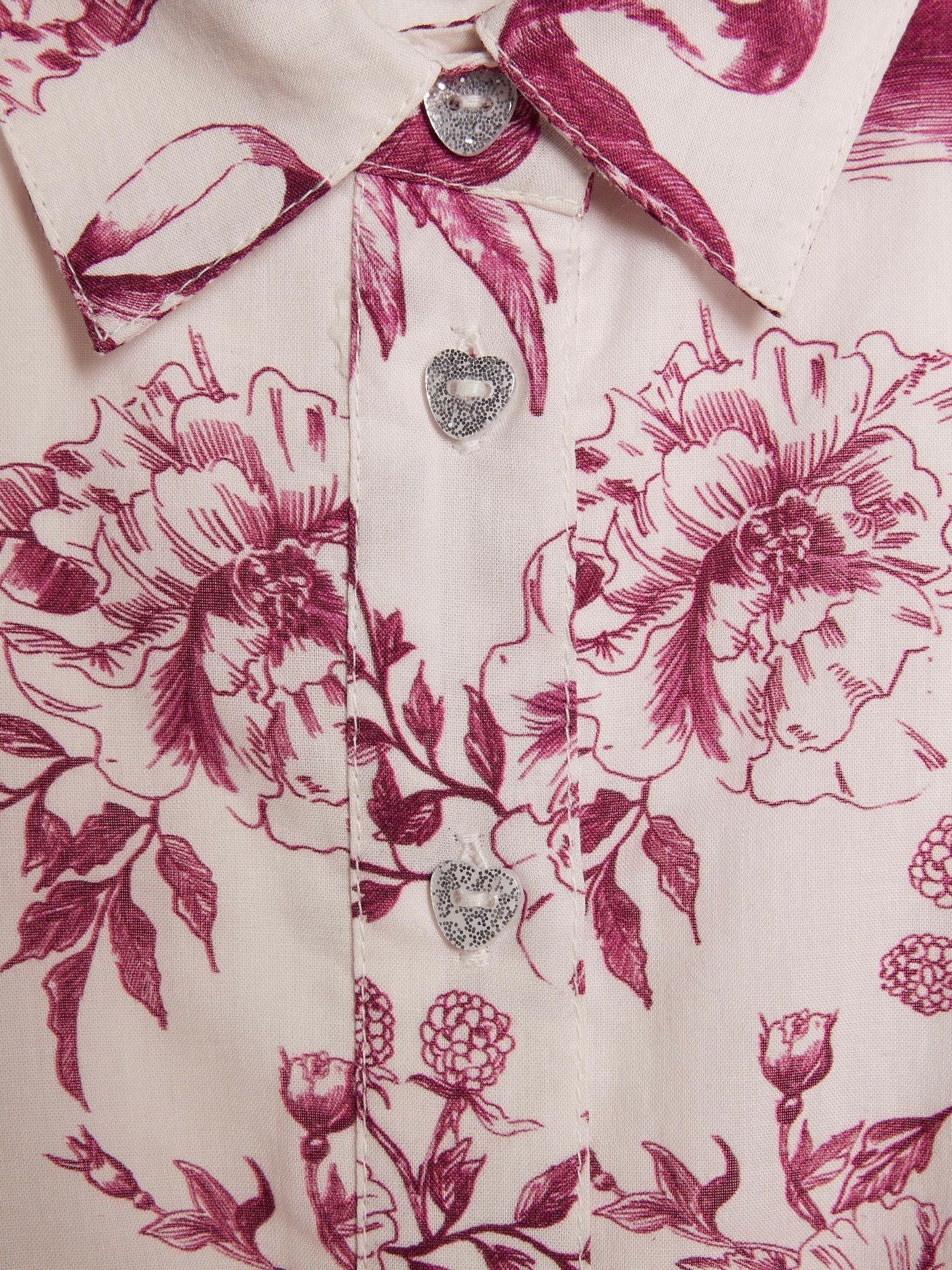 River Island White Floral Print Prom Dress image 3