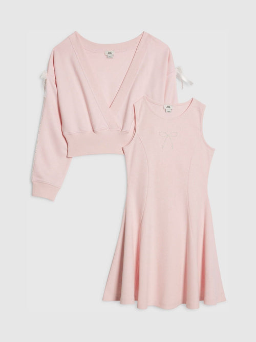 Dsiney Kidz - River Island Pink OG Shrug Dress image 1