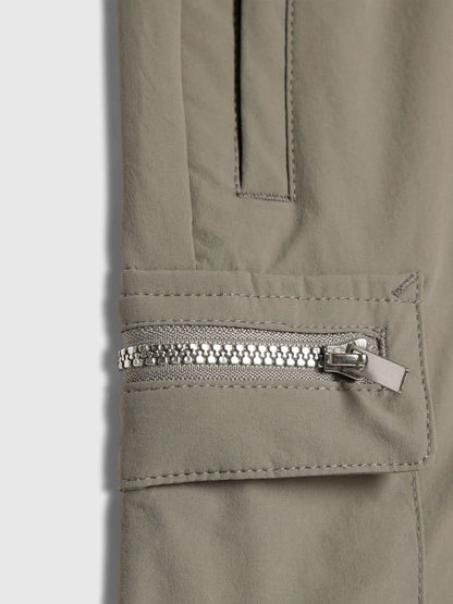 Dsiney Kidz - River Island Grey Zip Pocket Cargo Shorts image 4