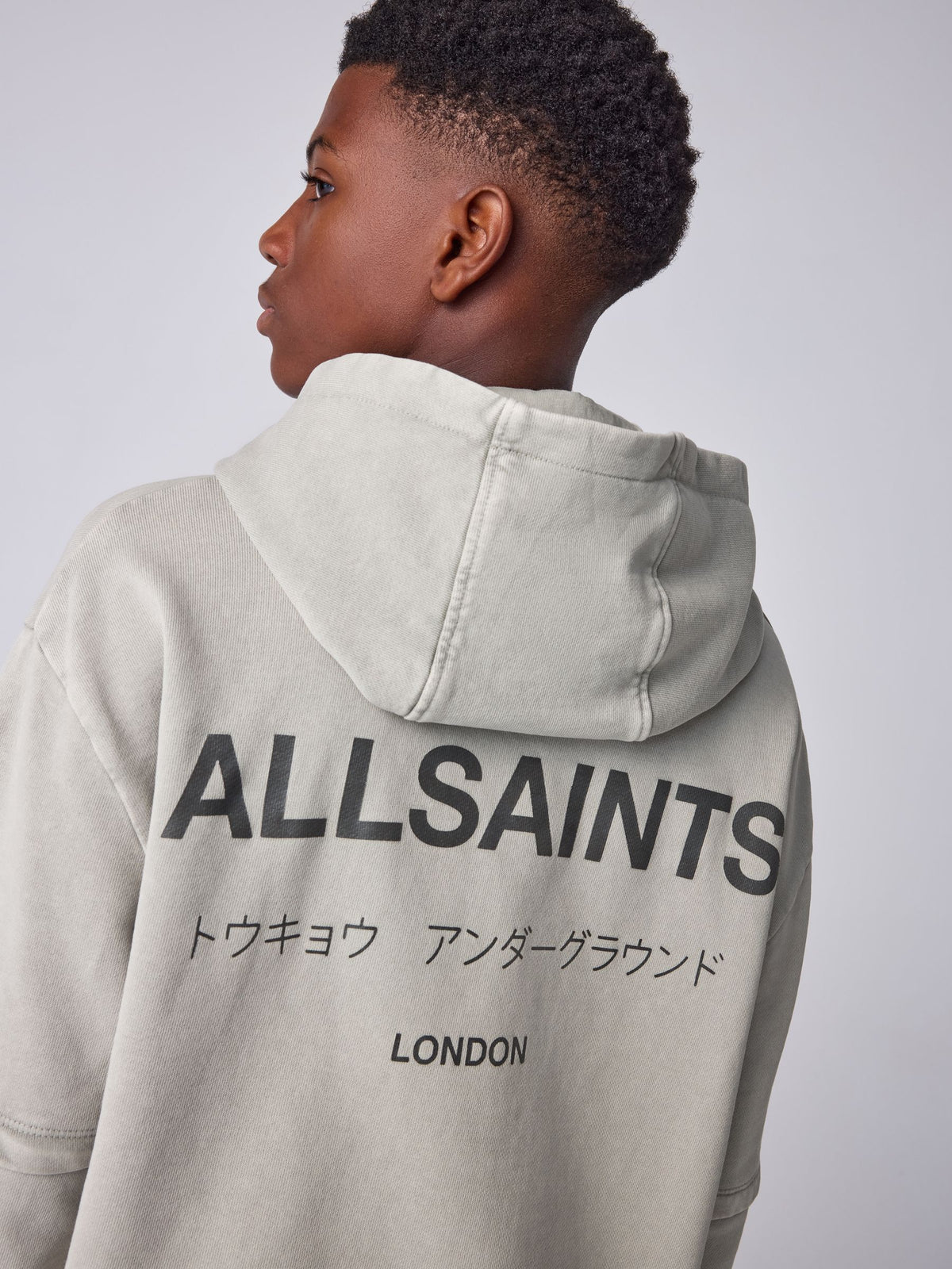 smALLSAINTS Grey Undergound Mock Hoodie and Joggers Set - image 7