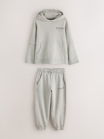 smALLSAINTS Grey Undergound Mock Hoodie and Joggers Set - image 8