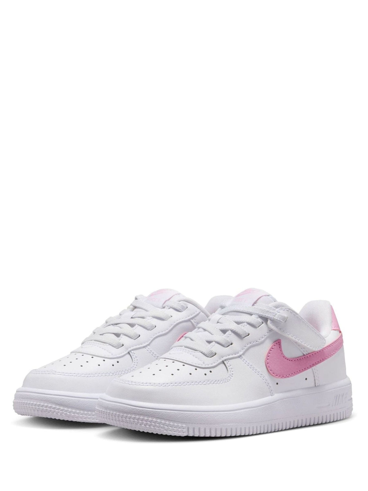 Dsiney Kidz - Nike White Junior Air Force Easy On Trainers image 2