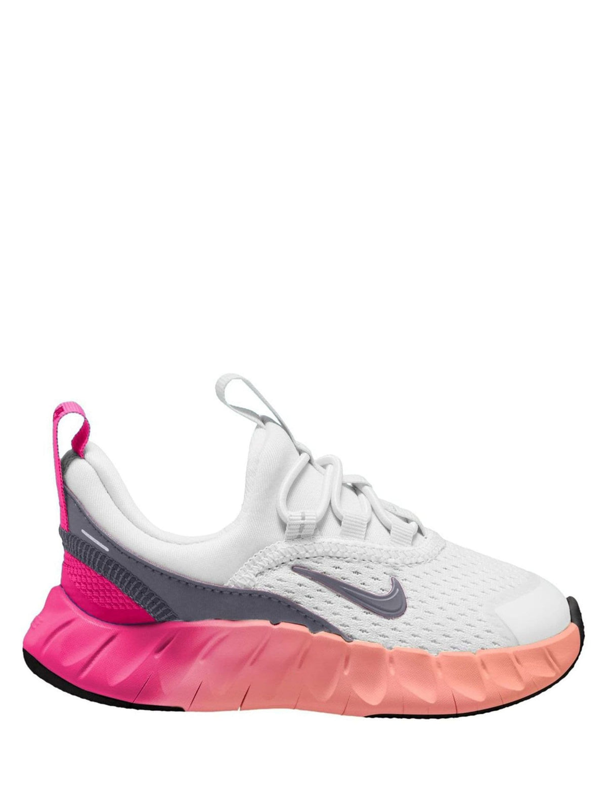 Nike White/HyperPink Free Ride Baby/Toddler Trainers - image 1