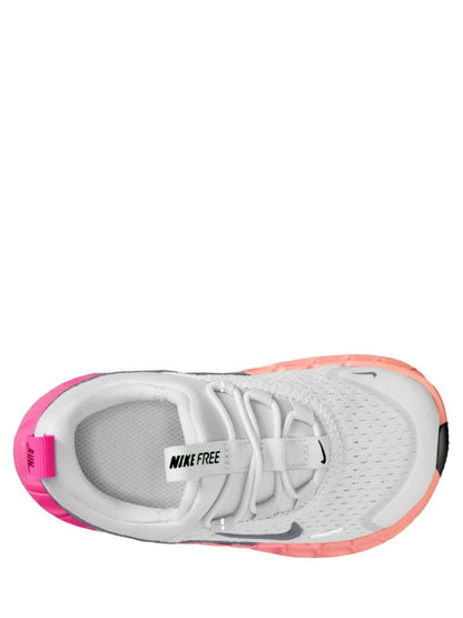 Nike White/HyperPink Free Ride Baby/Toddler Trainers - image 2