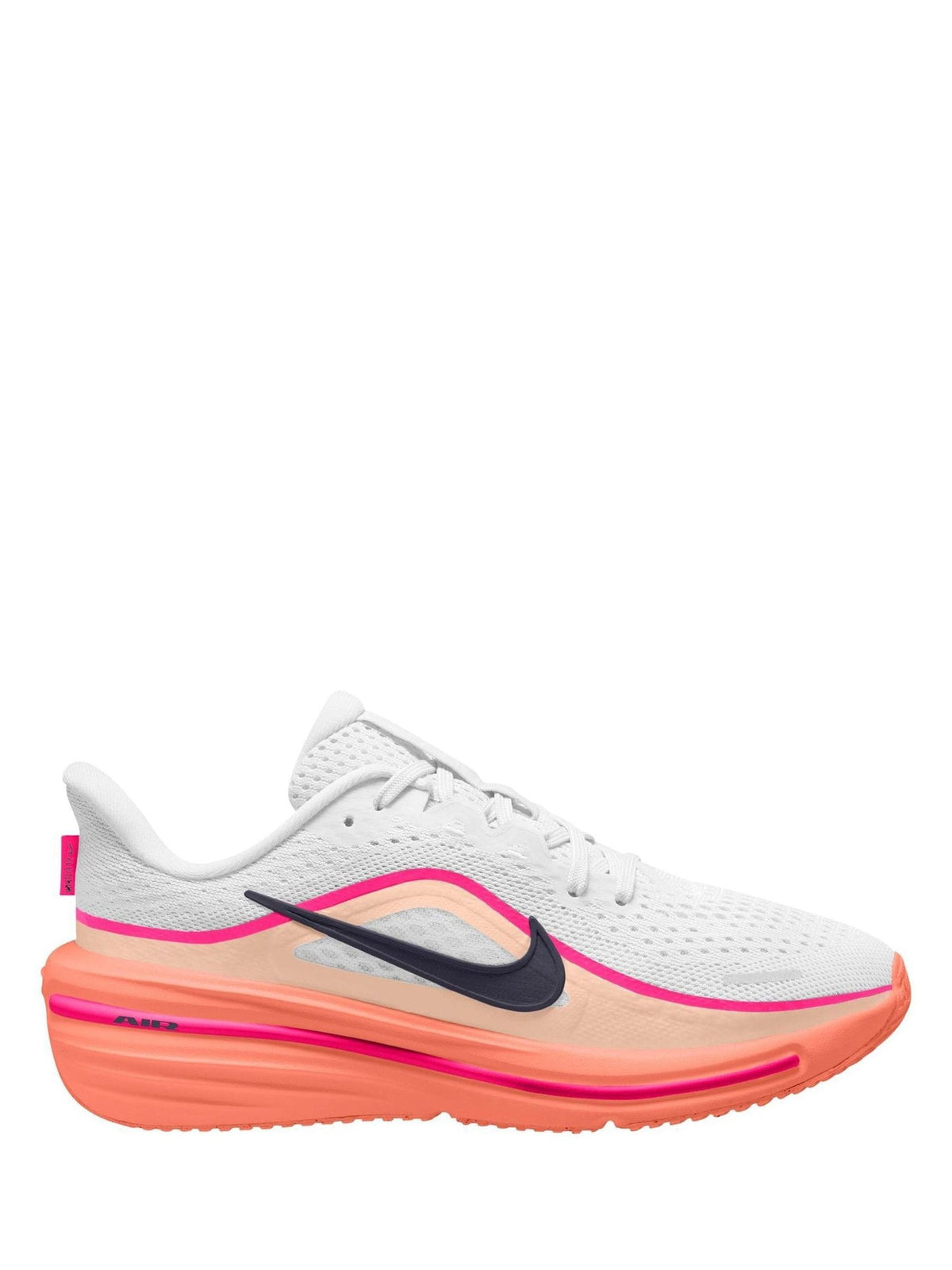 Nike White/Coral Pink Youth Winflo 12 Running Trainers - image 1