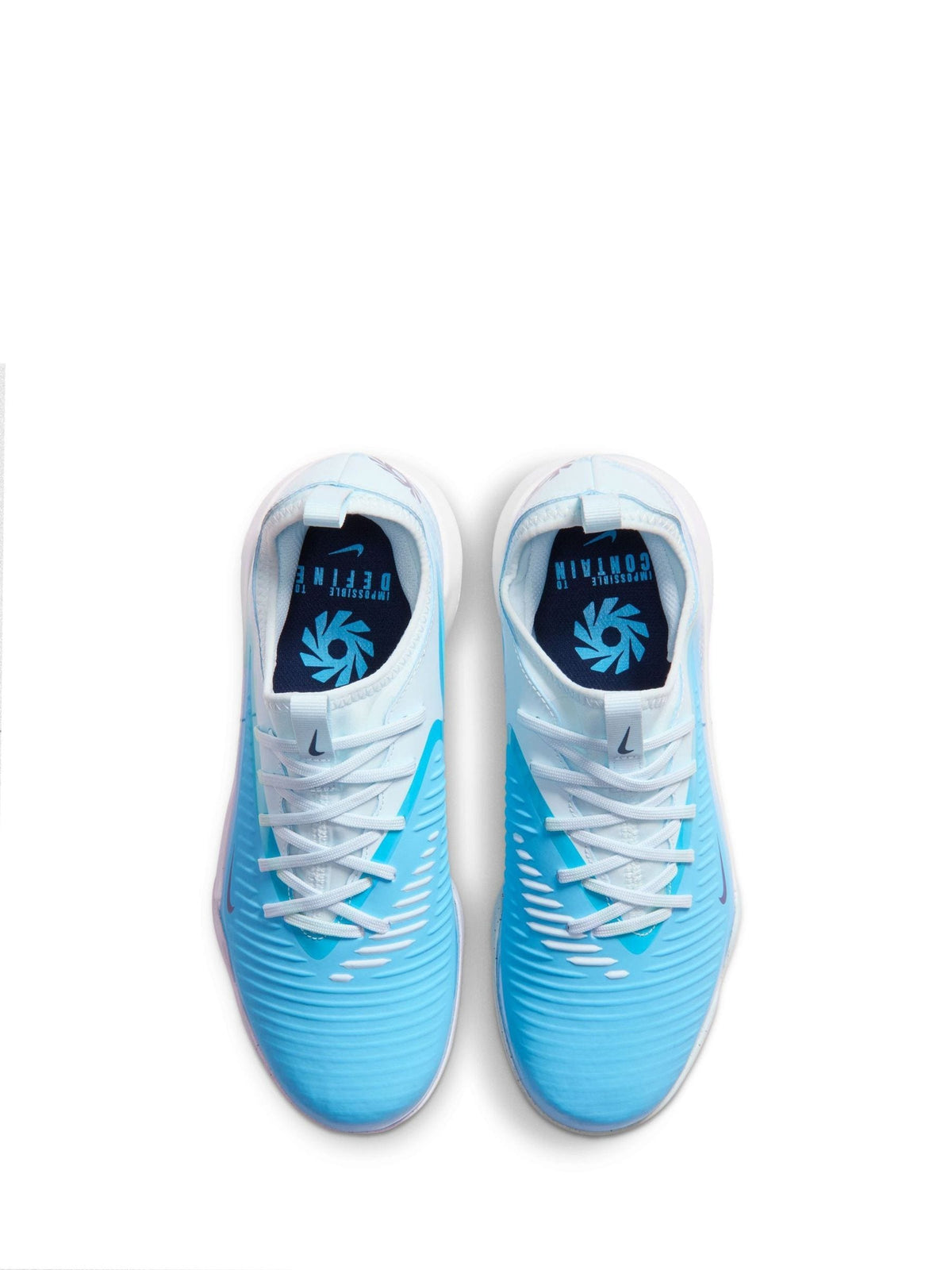 Nike Blue Jr. Phantom 6 Low Academy Erling Haaland Turf Football Boots - image 3