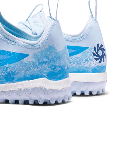 Nike Blue Jr. Phantom 6 Low Academy Erling Haaland Turf Football Boots - image 8