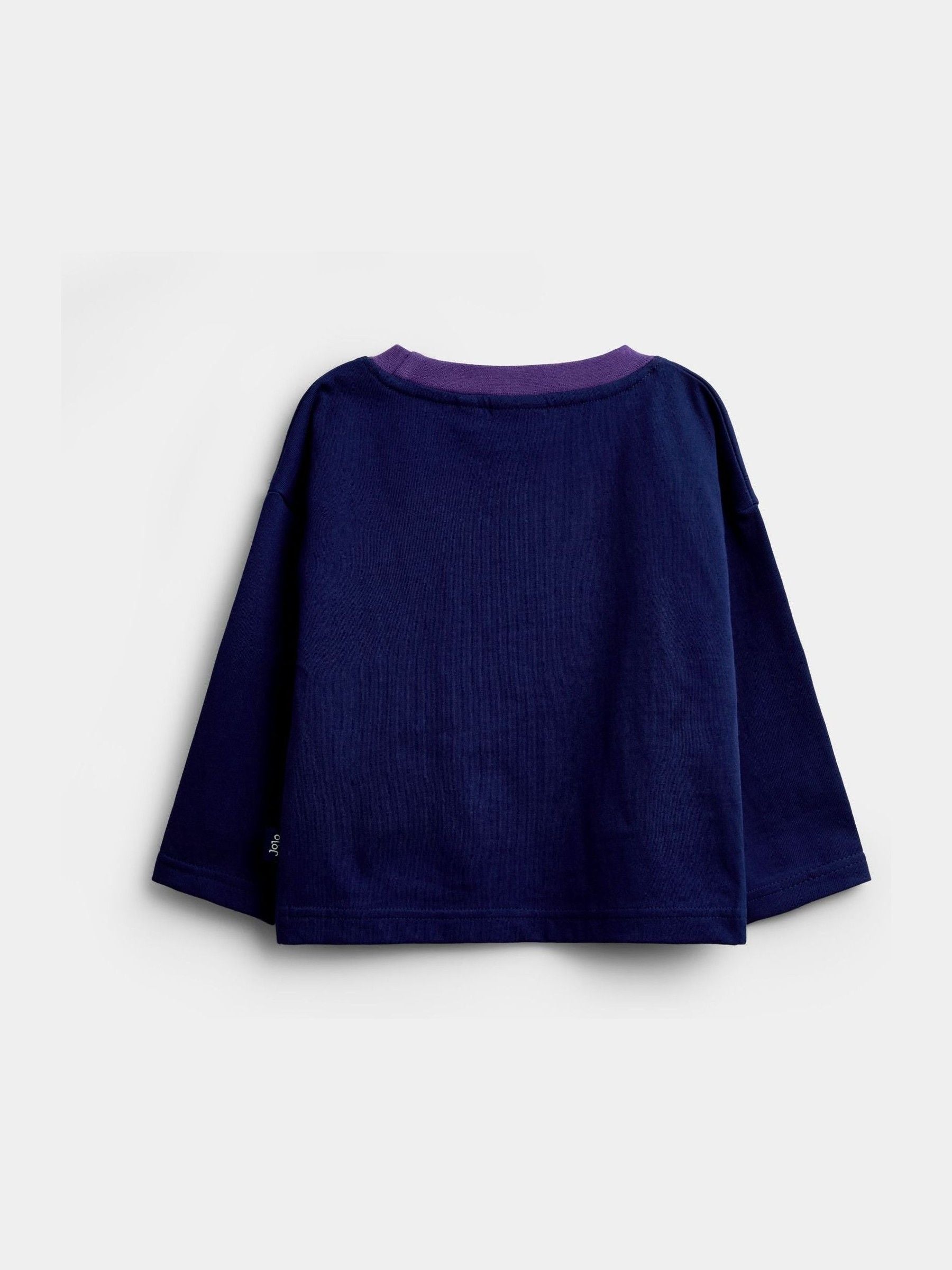 Dsiney Kidz - Jojo Maman Bébé Navy Blue Halloween Glow In The Dark Top image 3