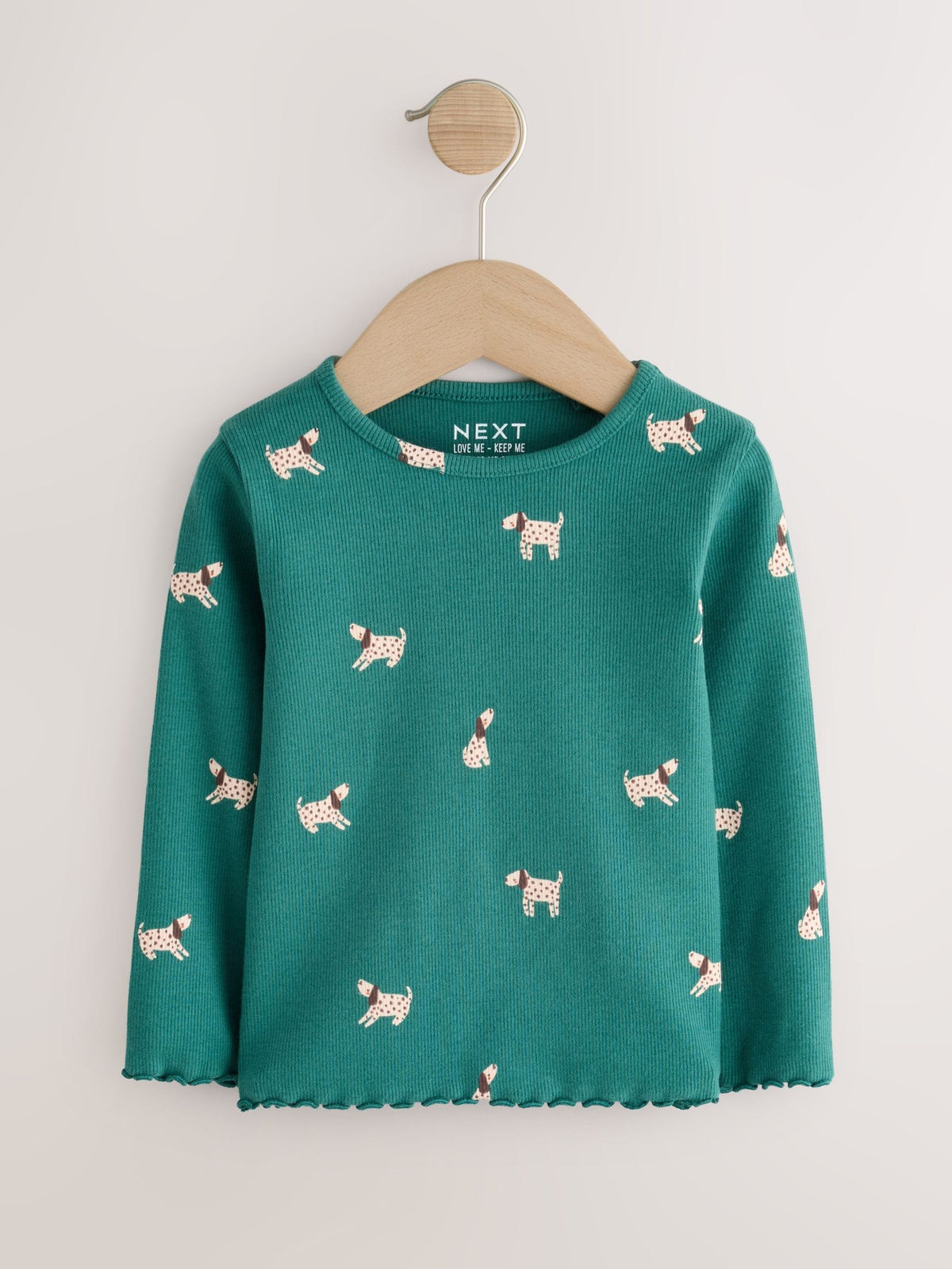 Dsiney Kidz - Green Long Sleeve Ribbed Top (3mths-7yrs) image 5