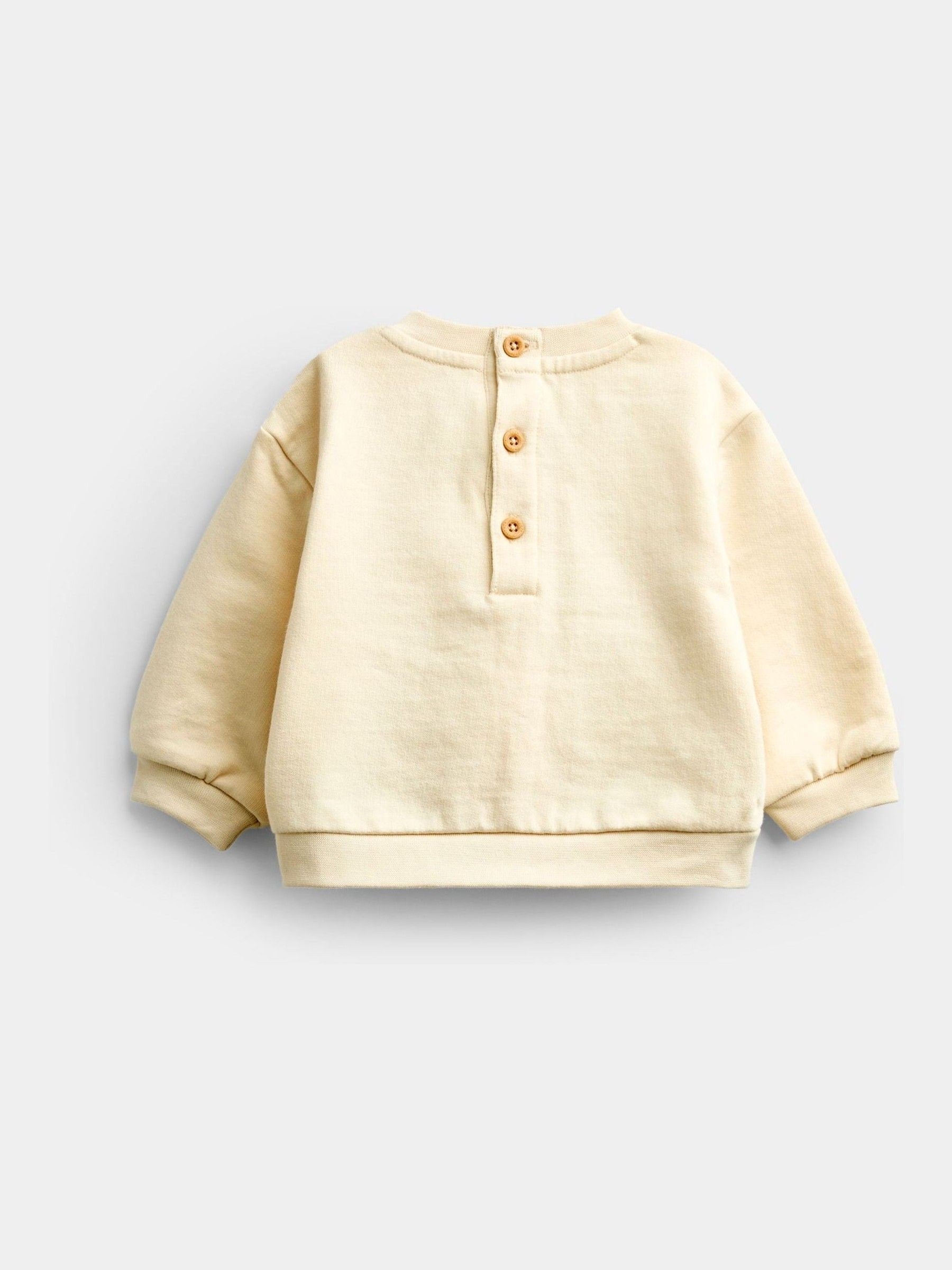 Dsiney Kidz - JoJo Maman Bébé Cream Woodland Sweatshirt & Leggings Set image 3