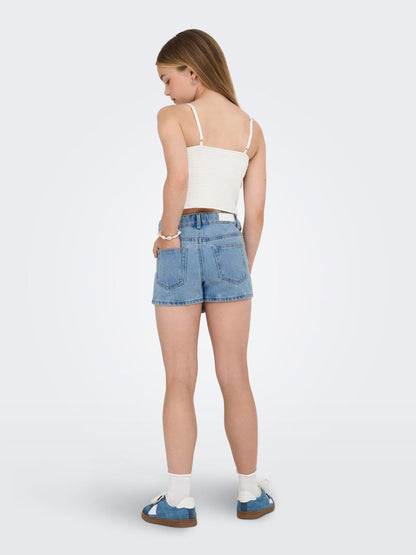 Dsiney Kidz - ONLY KIDS Blue Denim Button Skort image 2