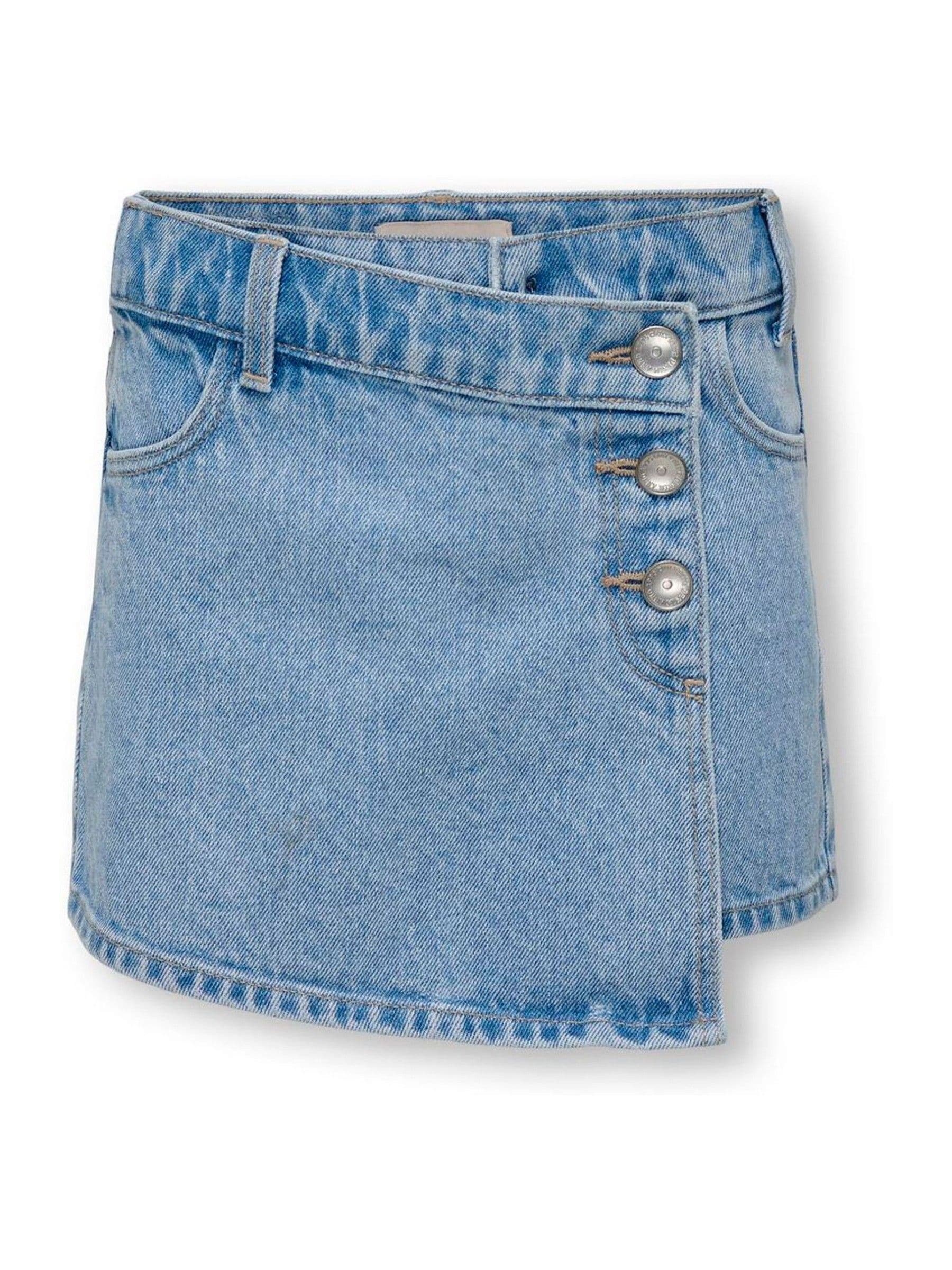 Dsiney Kidz - ONLY KIDS Blue Denim Button Skort image 5