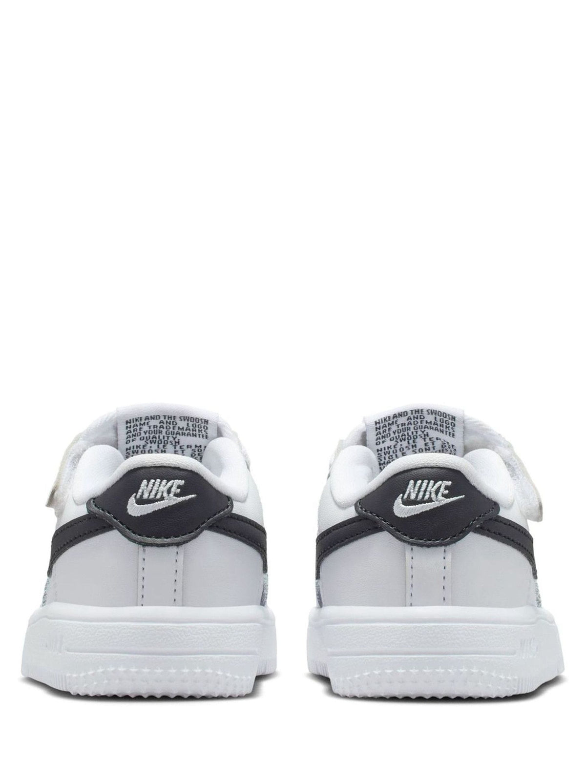 Dsiney Kidz - Nike White/Black Infant Air Force 1 Easy On Trainers image 3