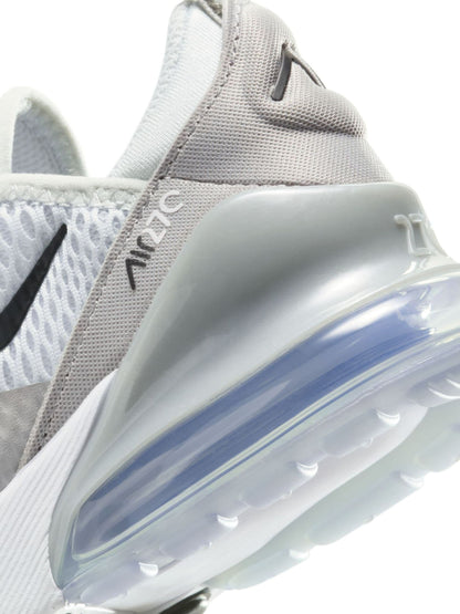Nike White/Light Grey Junior Air Max 270 Trainers - image 6