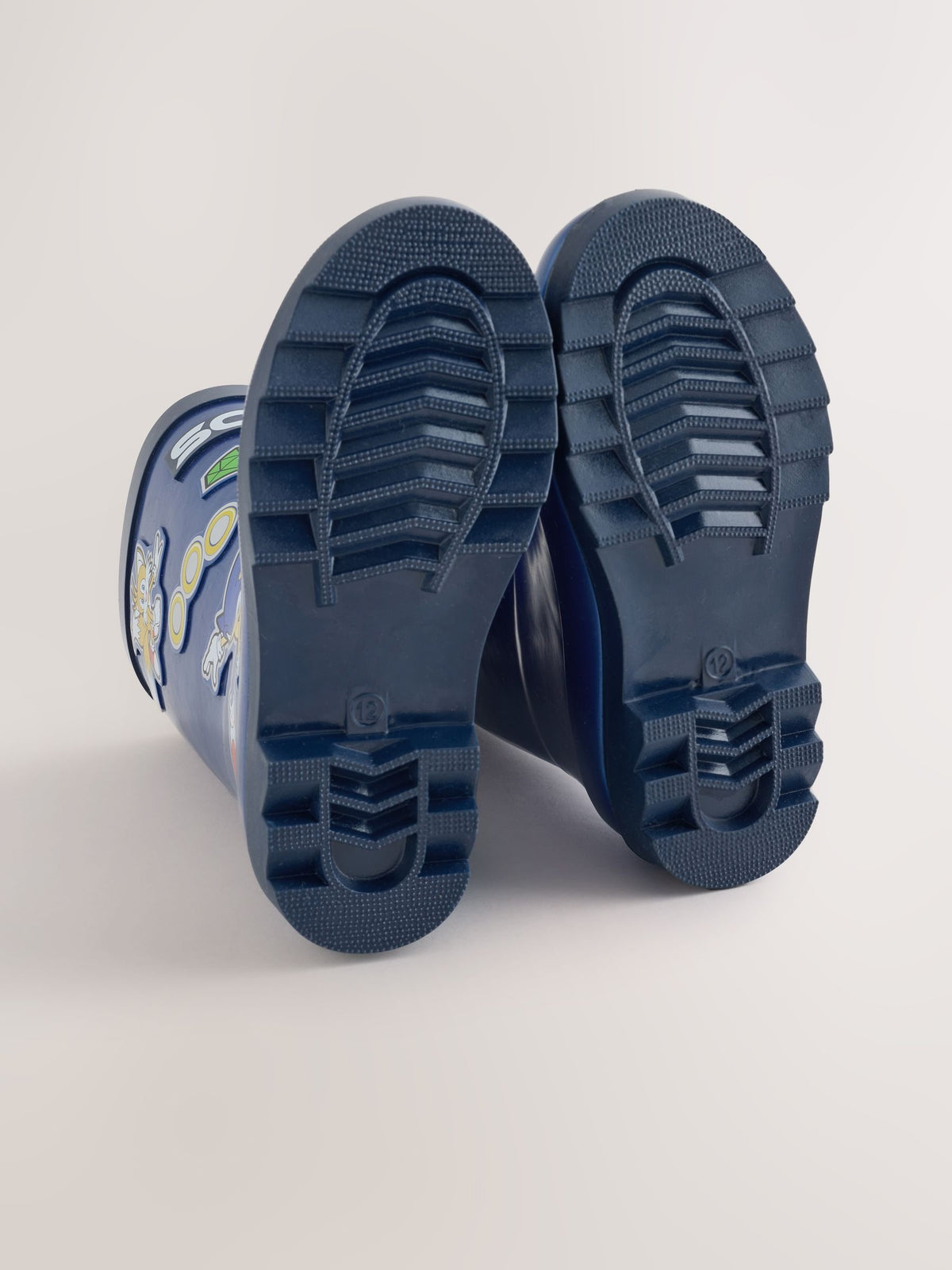 Blue Metallic Sonic Rubber Wellies - image 3
