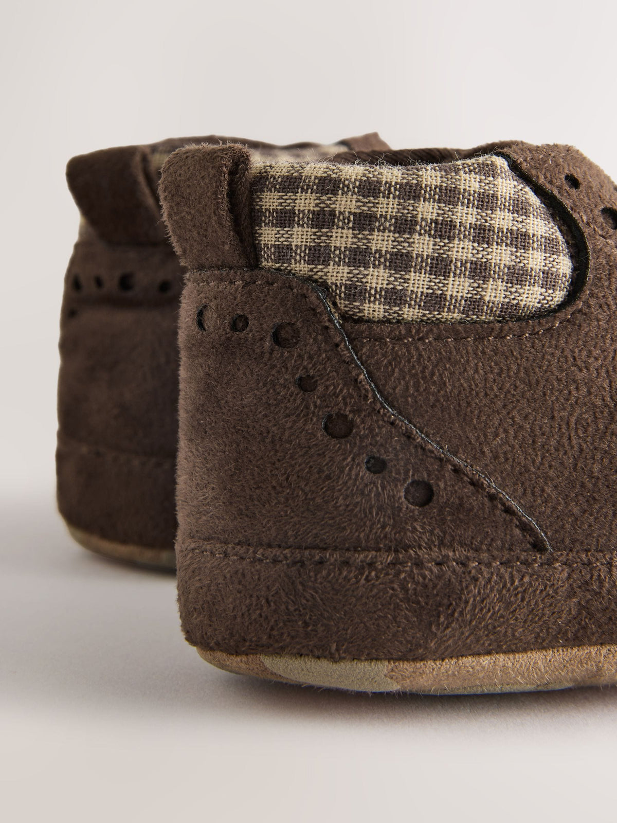 Dsiney Kidz - Chocolate Brown Lace Up Baby Boots (0-2mths) image 4