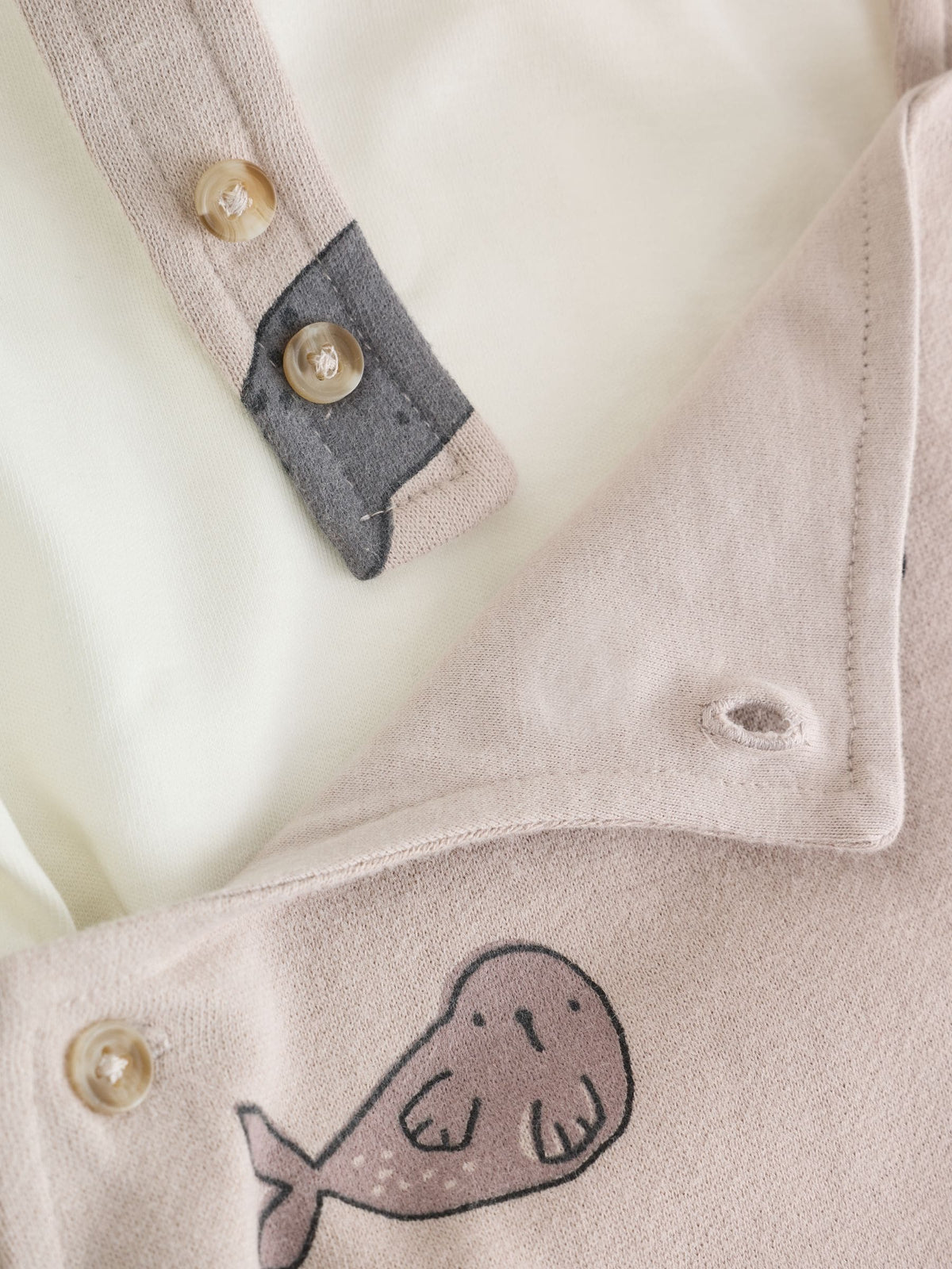 Grey Winter Character Jersey Dungaree and Bodysuit Baby Set (0mths-2yrs) - image 4