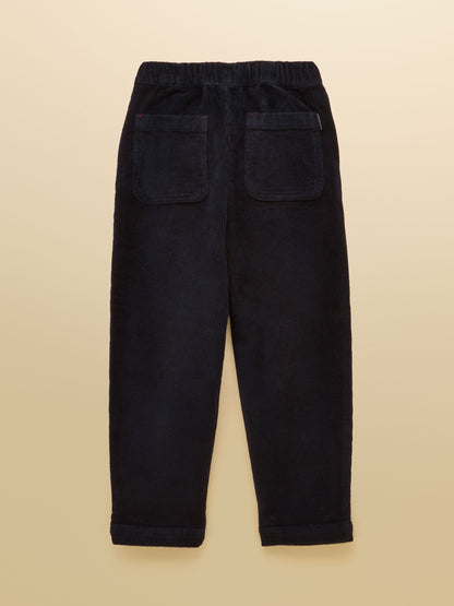 Joules Boys' Barrett Navy Pull On Cord Trouser - image 2
