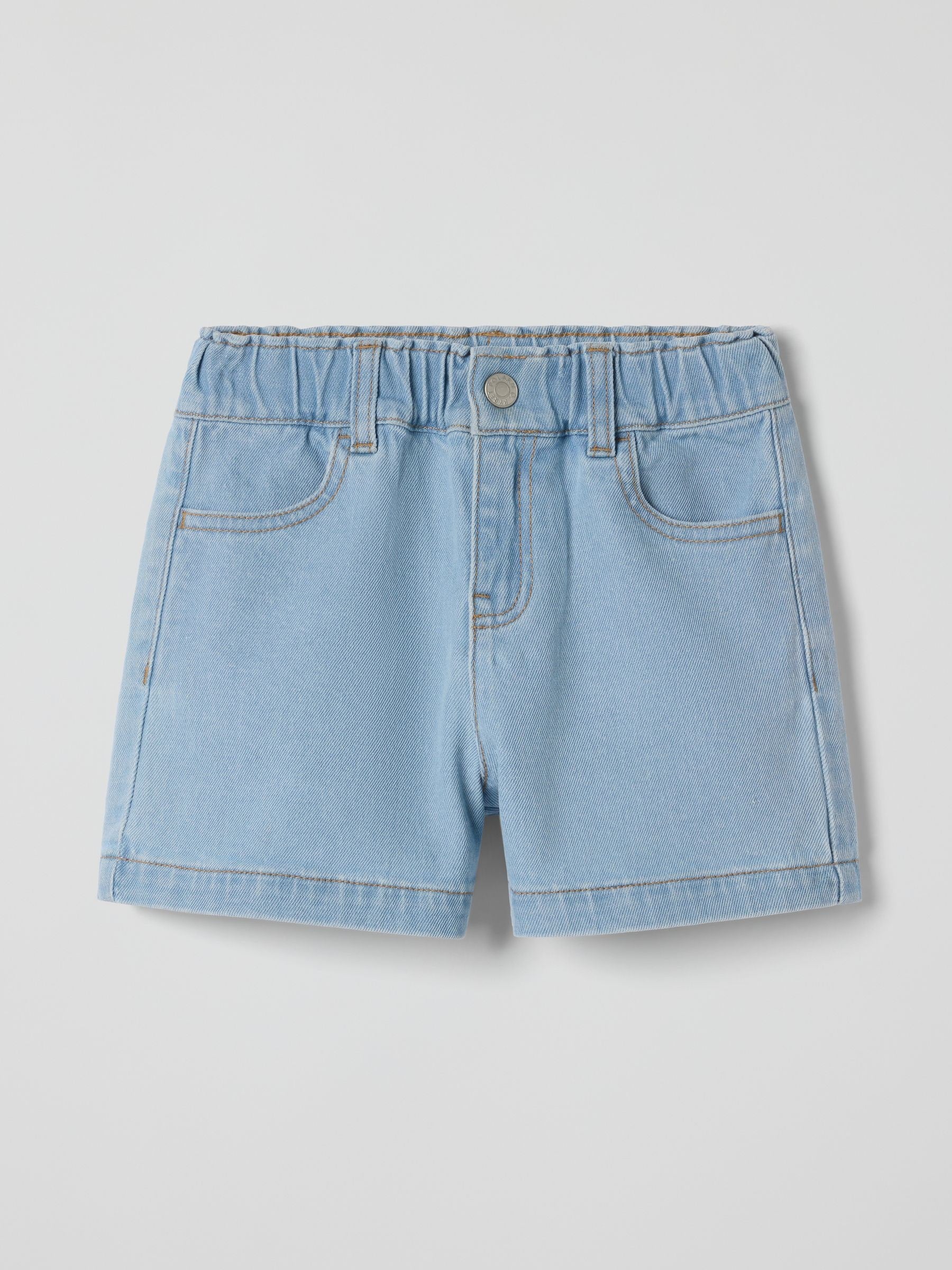 Dsiney Kidz - Polarn O. Pyret Blue Denim Shorts image 1