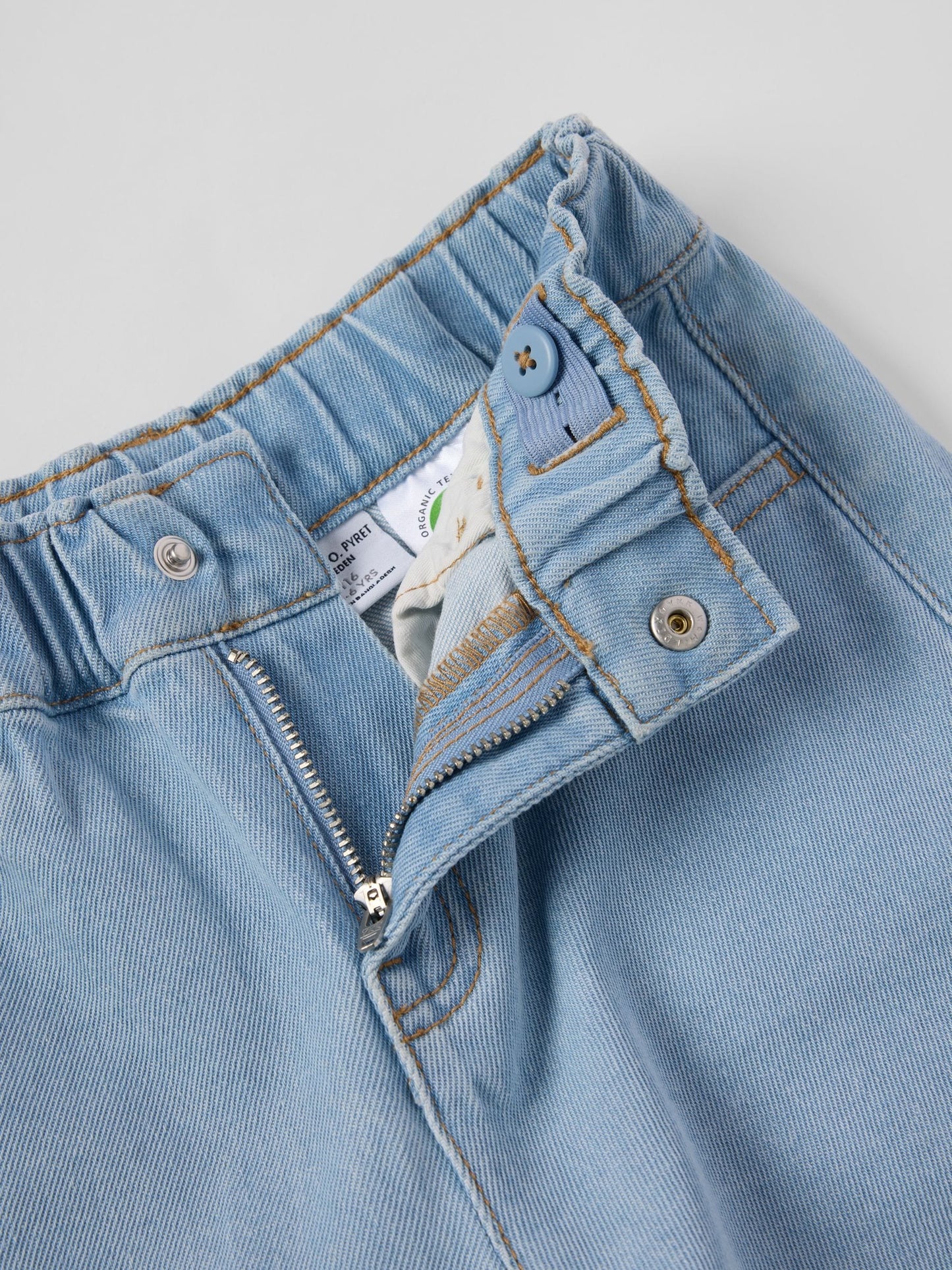 Dsiney Kidz - Polarn O. Pyret Blue Denim Shorts image 2