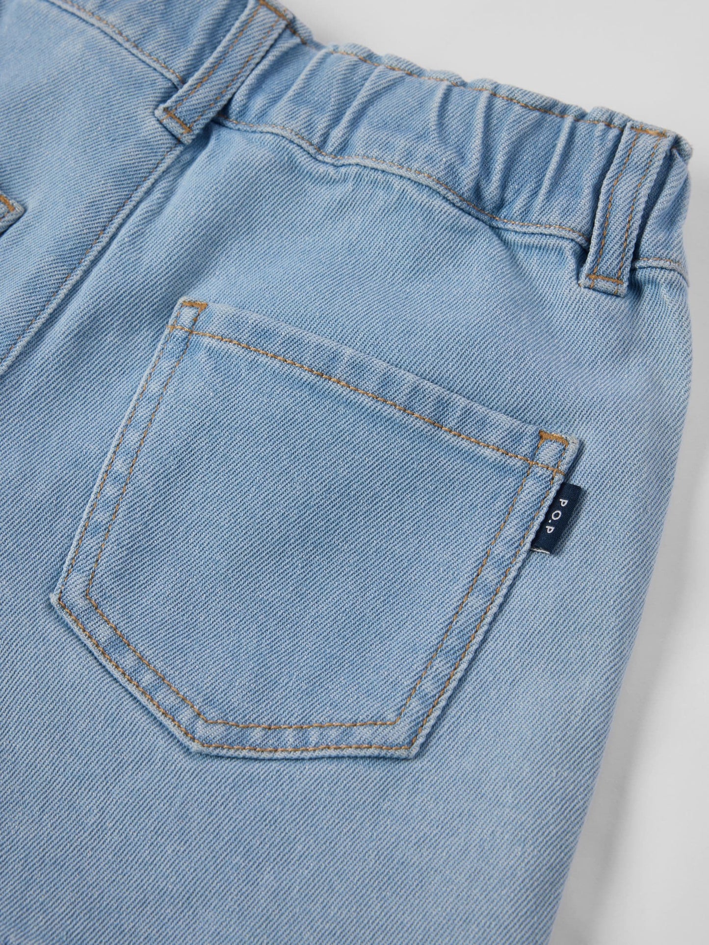 Dsiney Kidz - Polarn O. Pyret Blue Denim Shorts image 3