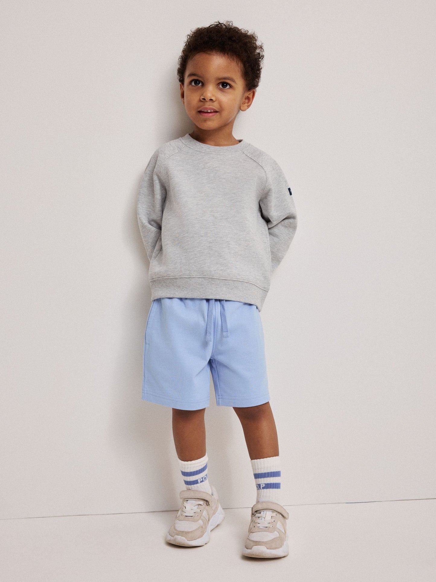 Dsiney Kidz - Polarn O. Pyret Blue Plain Shorts image 1
