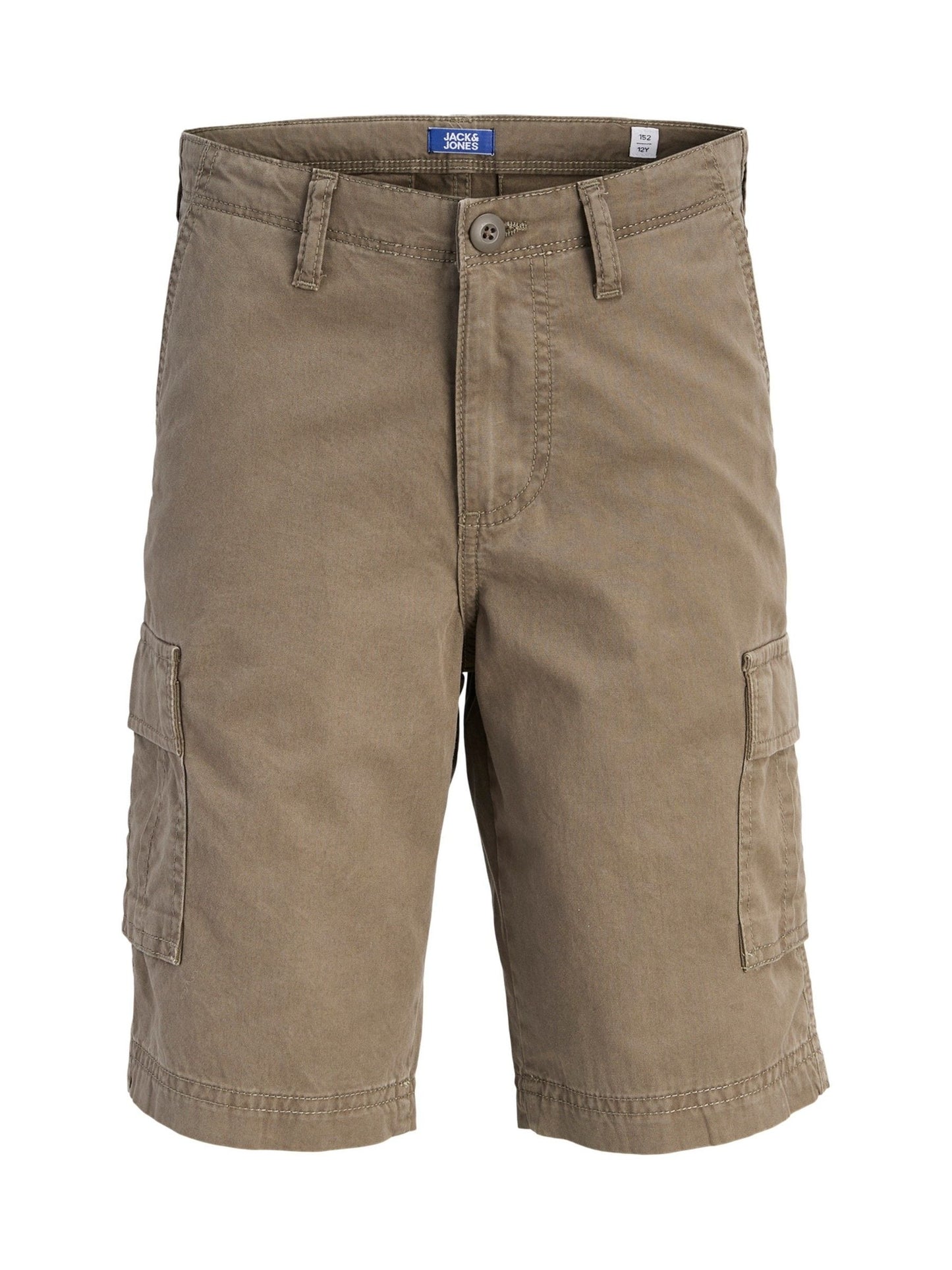 Dsiney Kidz - JACK & JONES Junior Brown Relaxed Fit Cargo Shorts image 5