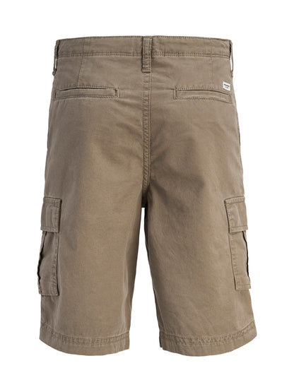 Dsiney Kidz - JACK & JONES Junior Brown Relaxed Fit Cargo Shorts image 6