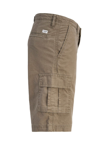 Dsiney Kidz - JACK & JONES Junior Brown Relaxed Fit Cargo Shorts image 7