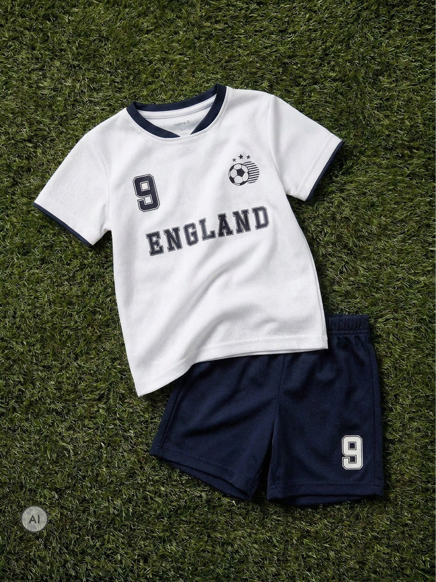 Dsiney Kidz - Name It White England Kids Football Kit image 1