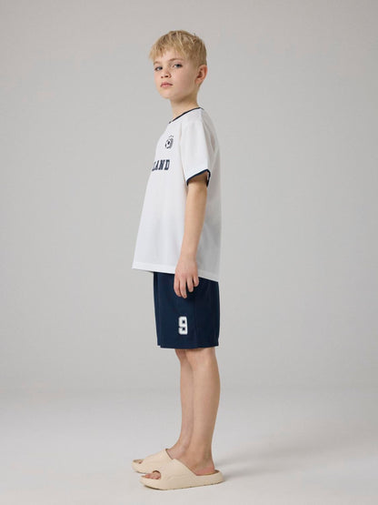 Dsiney Kidz - Name It White England Kids Football Kit image 3