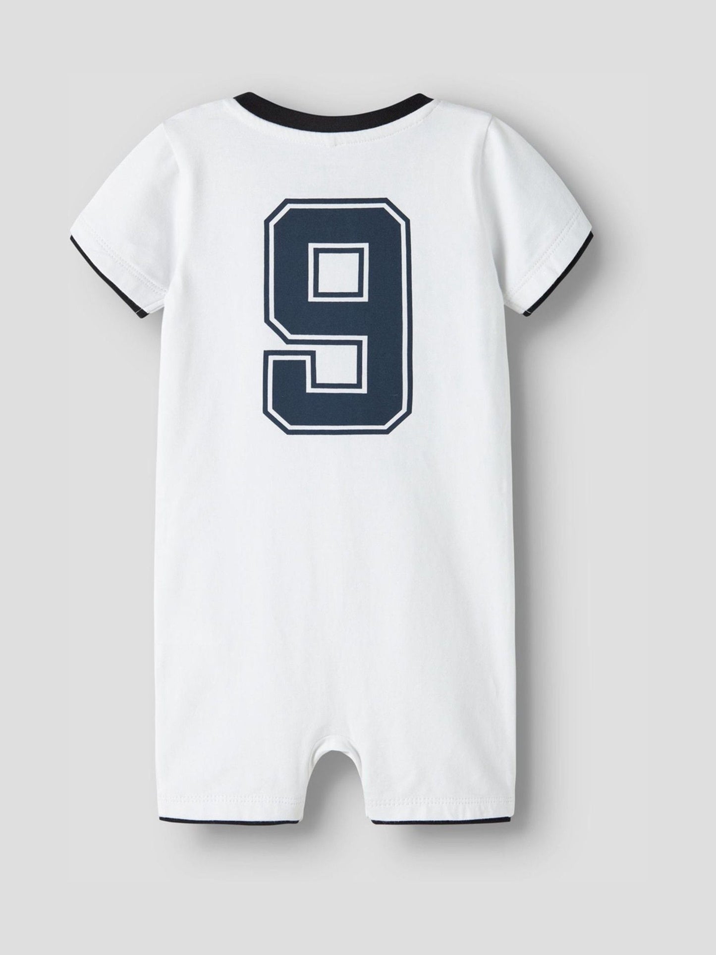 Name It White Baby Football England Romper image 4