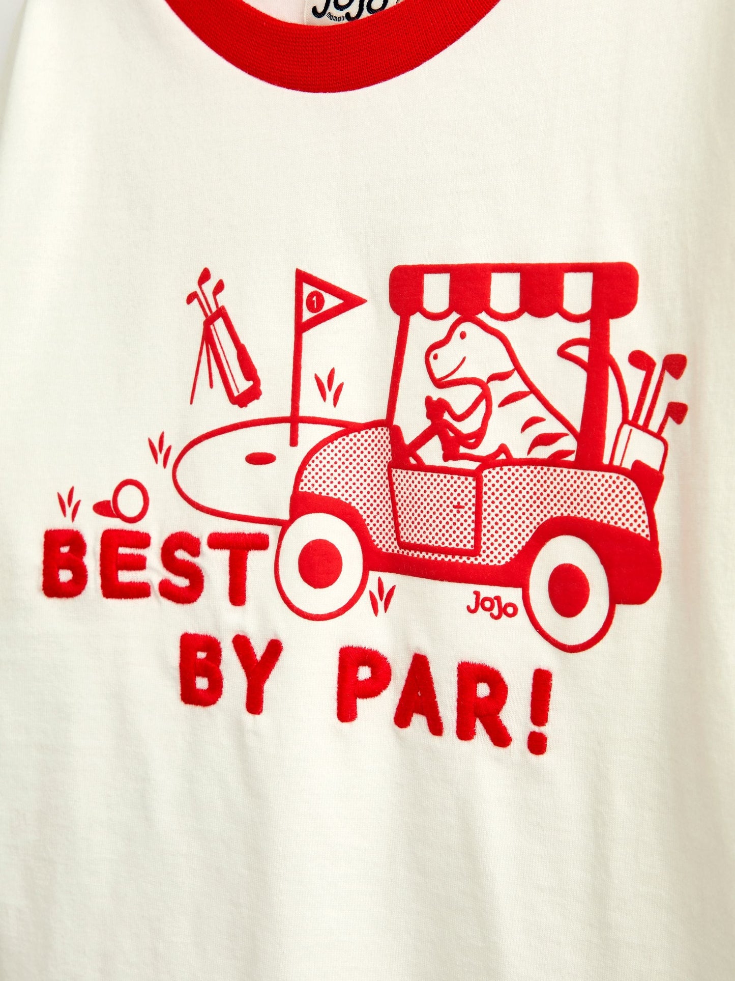 Dsiney Kidz - JoJo Maman Bébé Natural Golf Printed Top image 4
