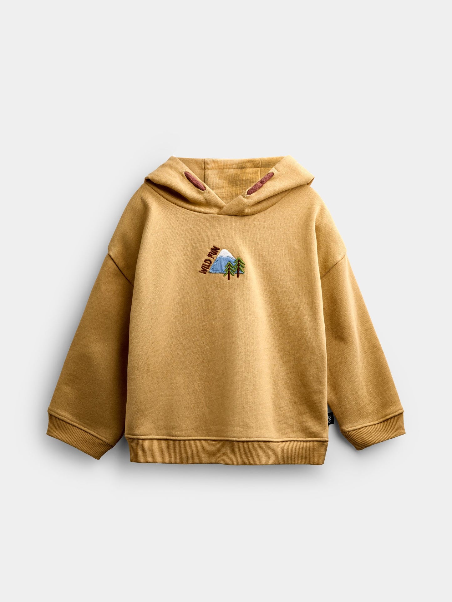 Dsiney Kidz - JoJo Maman Bébé Mustard Yellow Explorer Back Graphic Hoodie image 4