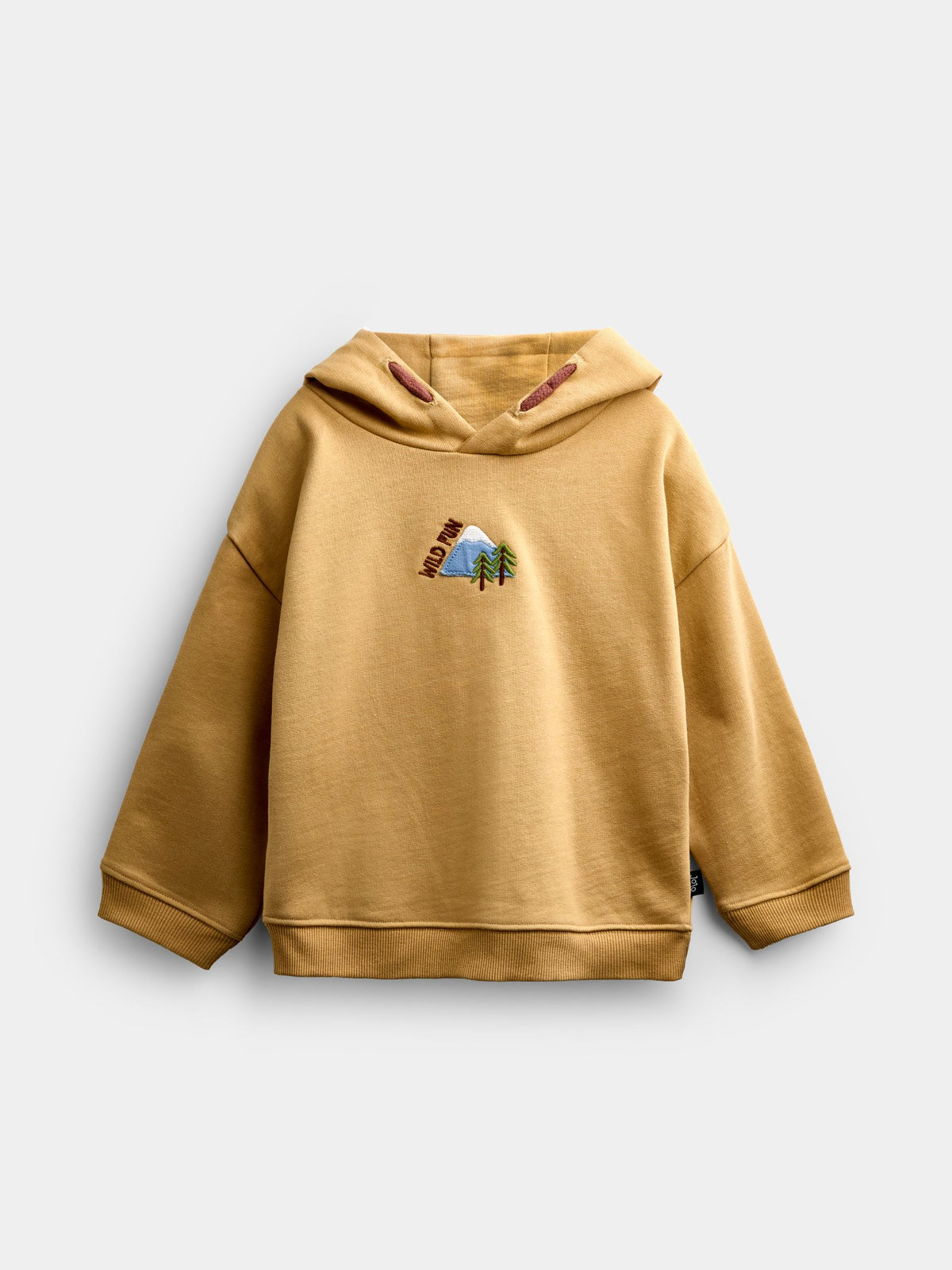 Dsiney Kidz - JoJo Maman Bébé Mustard Yellow Explorer Back Graphic Hoodie image 4