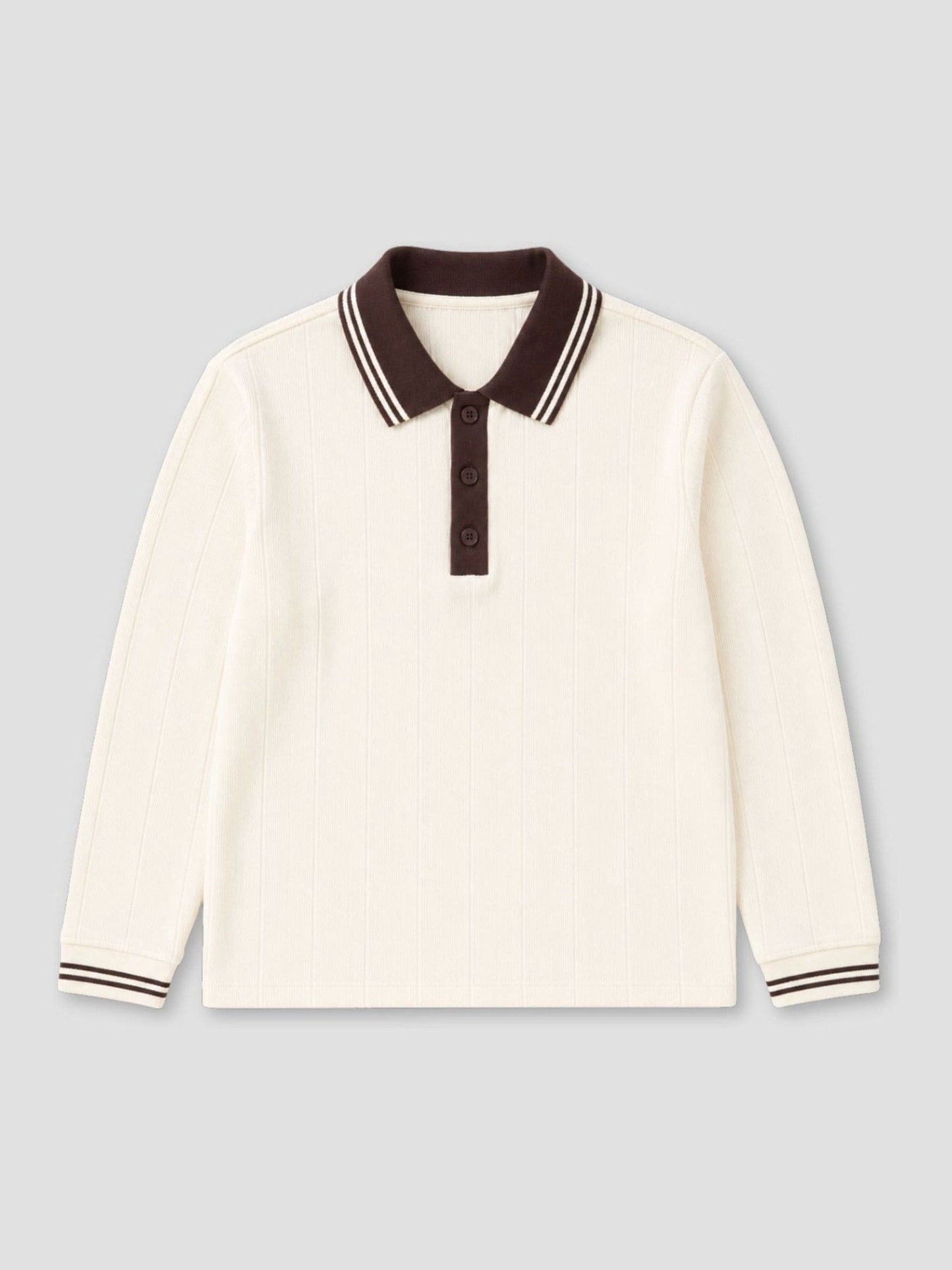 Dsiney Kidz - Angel & Rocket White Oakley Contrast Rib Polo Shirt image 5