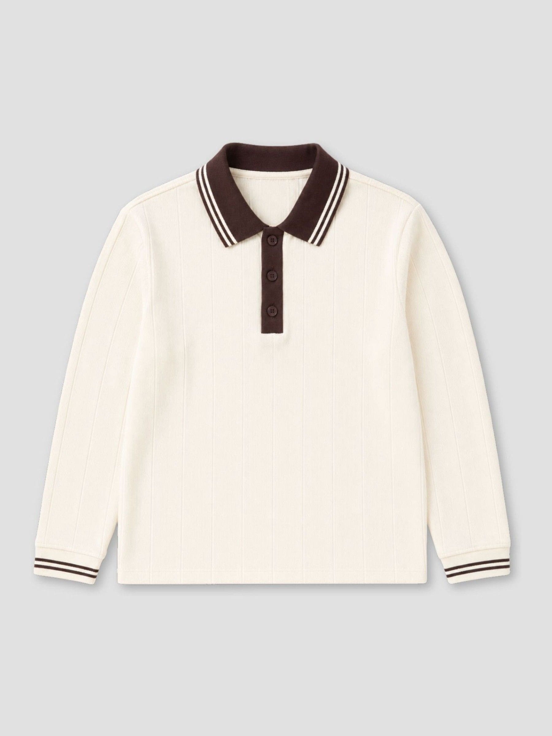 Dsiney Kidz - Angel & Rocket White Oakley Contrast Rib Polo Shirt image 5