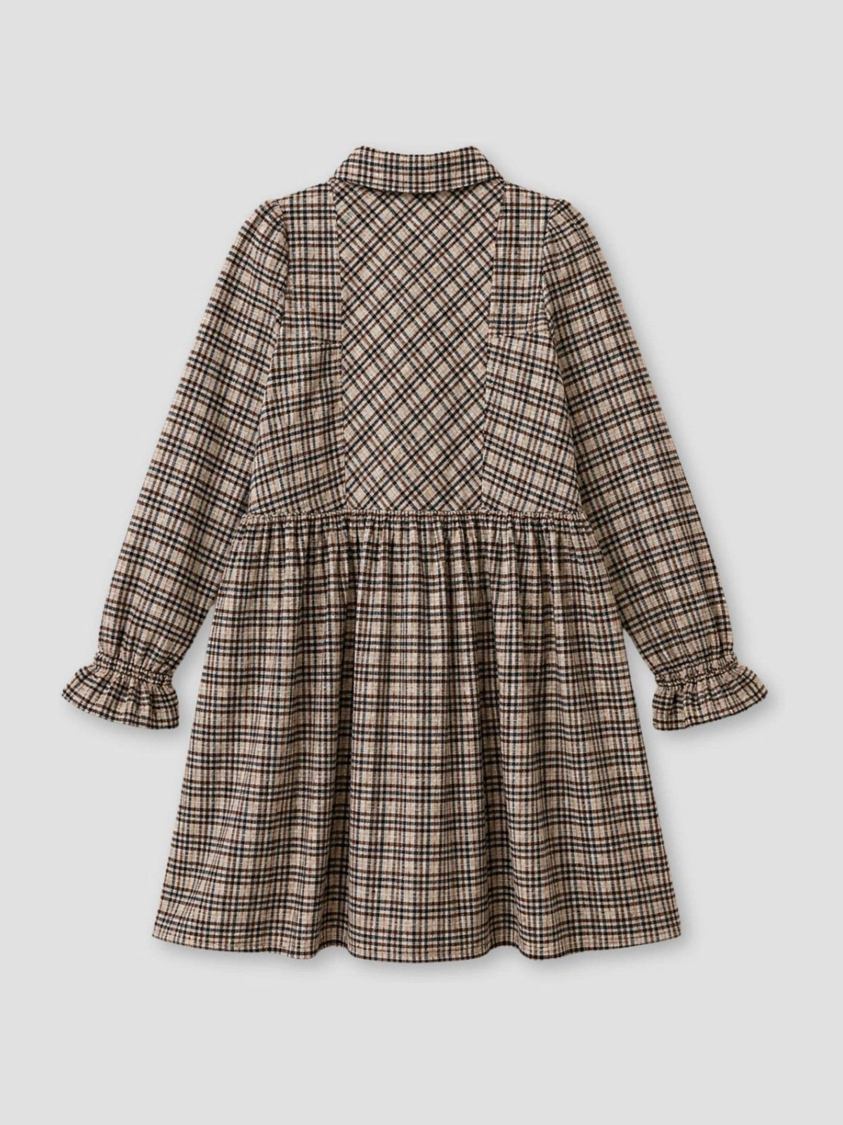 Dsiney Kidz - Angel & Rocket Brown Marcia Check Shirt Dress image 6