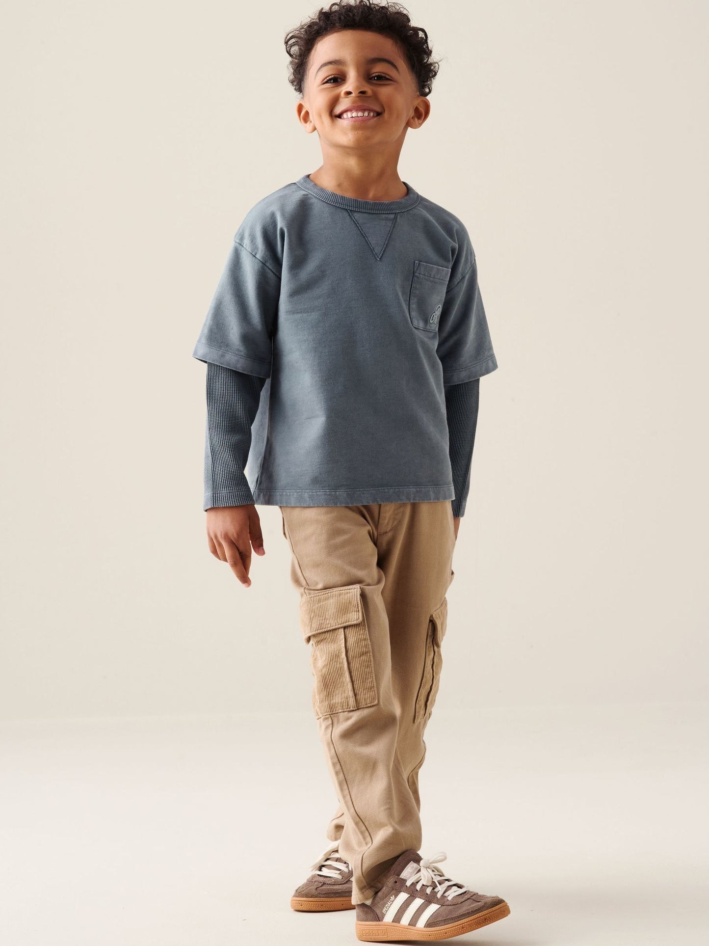 Dsiney Kidz - Angel & Rocket Blue Kyle Layered Sweatshirt image 4