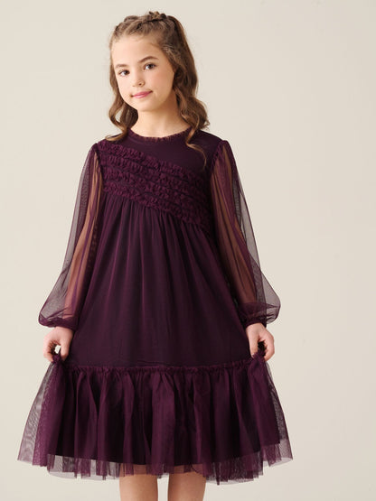 Dsiney Kidz - Angel & Rocket Red Verity Frill Mesh Dress image 1