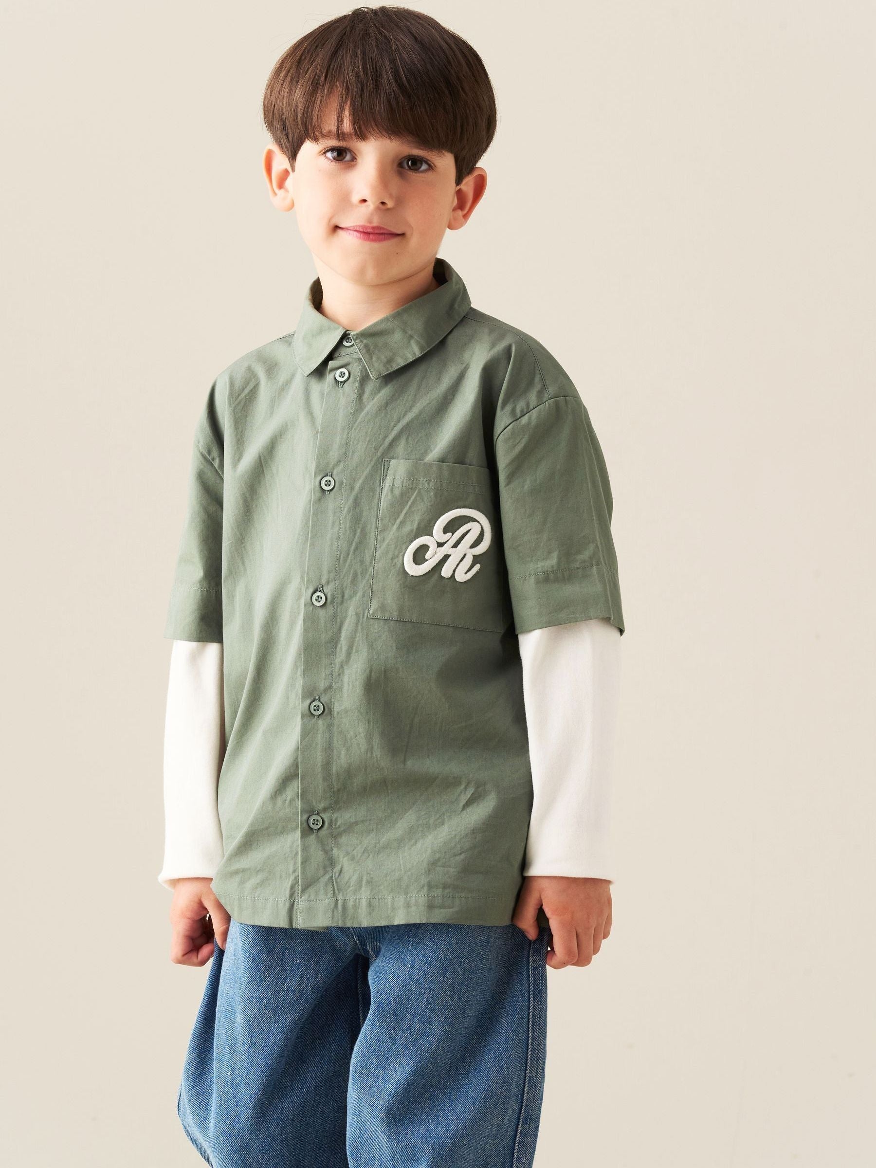 Dsiney Kidz - Angel & Rocket Green Leon 2 In 1 Shirt image 1