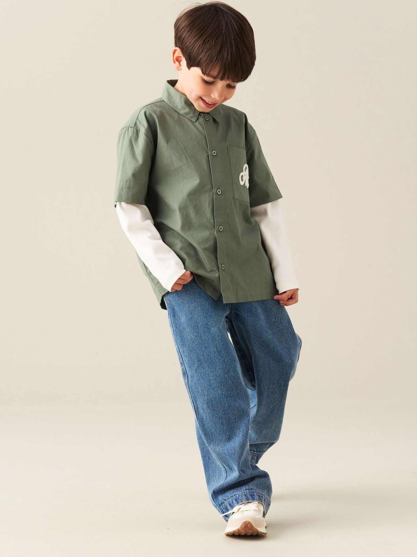 Dsiney Kidz - Angel & Rocket Green Leon 2 In 1 Shirt image 3