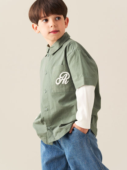 Dsiney Kidz - Angel & Rocket Green Leon 2 In 1 Shirt image 4