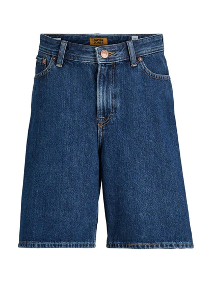 Dsiney Kidz - JACK & JONES Junior Dark Blue Loose Fit Tony Denim Shorts image 6