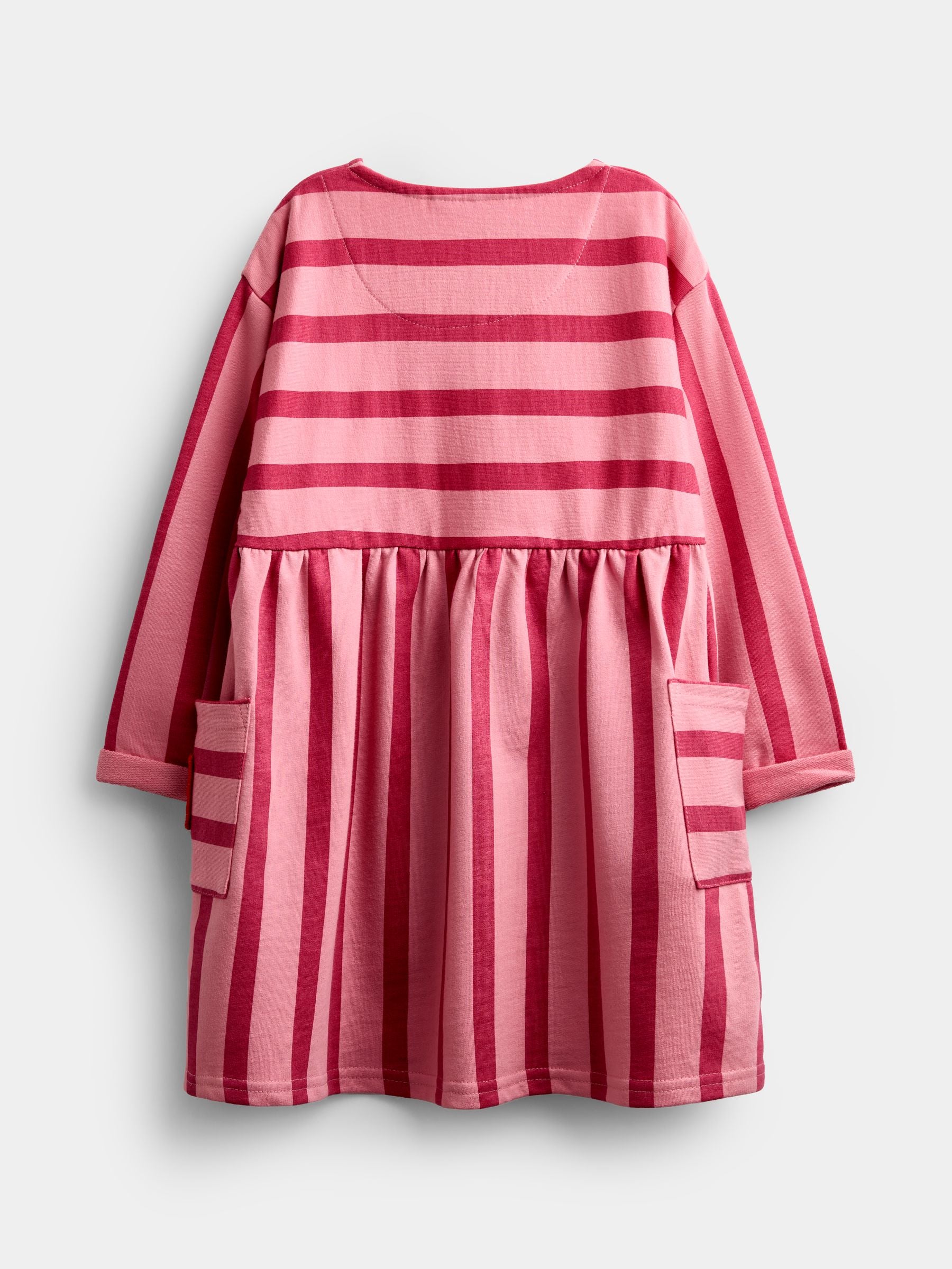 Dsiney Kidz - JoJo Maman Bébé Pink Pets Appliqué Button Front Dress image 4